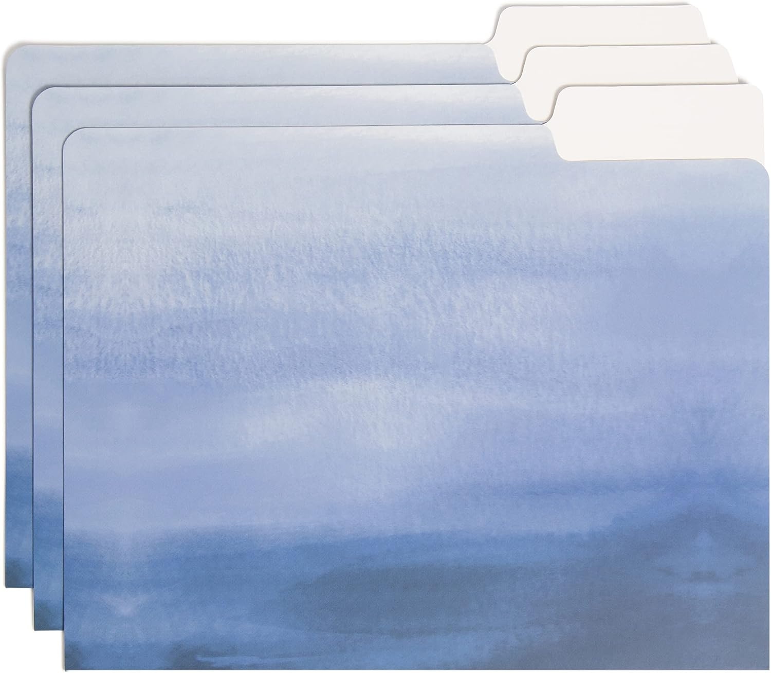 image:imageU Brands Fashion File Folders 9 Count 13Cut Tabs in Assorted Positions Letter Size Office Supplies MoroccanTie Dye