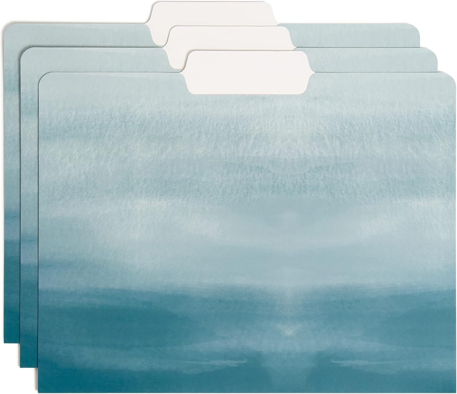 image:imageU Brands Fashion File Folders 9 Count 13Cut Tabs in Assorted Positions Letter Size Office Supplies MoroccanTie Dye