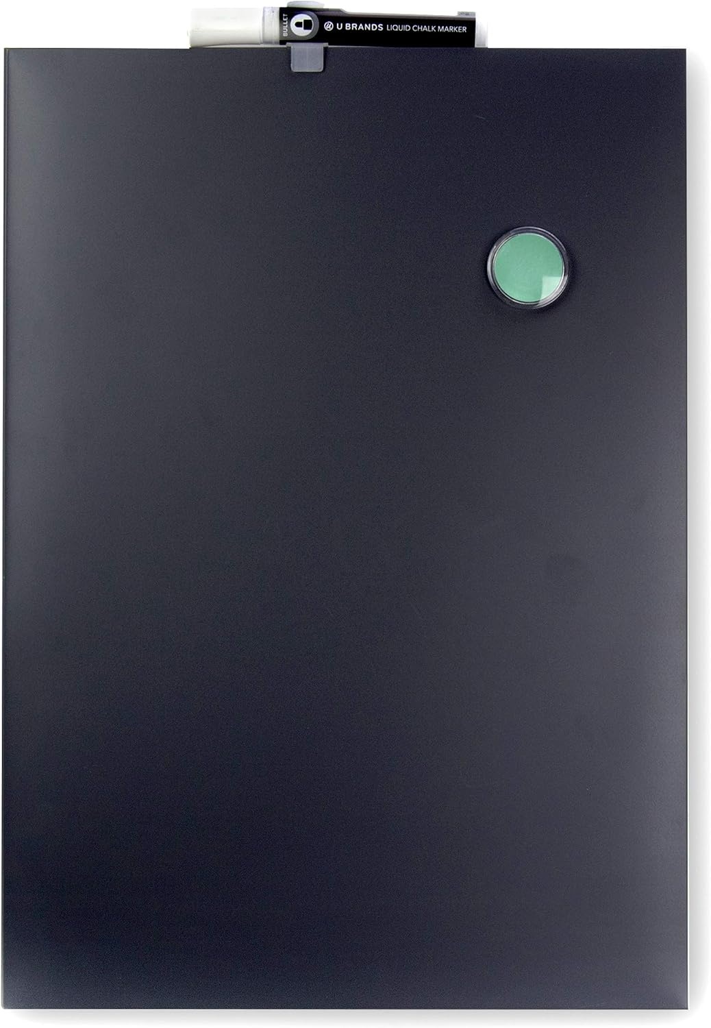 image:imageU Brands Magnetic Chalkboard 11 x 155 Frameless Premium Matte Surface Includes Marker and Magnet