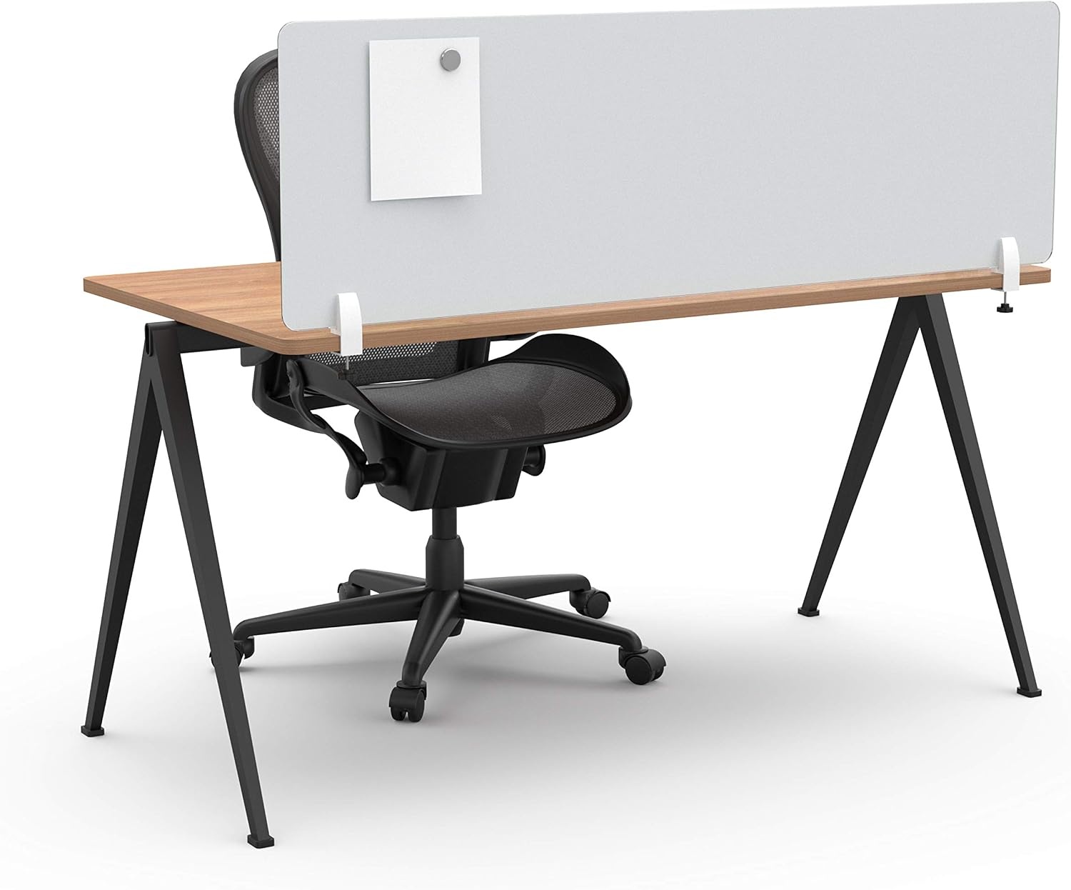 image:imageU Brands Magnetic DoubleSided Dry Erase Glass Dry Erase Protective Panel 24 x 4524W x 45H
