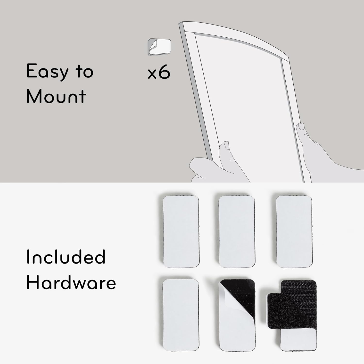 image:imageU Brands Magnetic Dry Erase Board White Board 16 x 20 Black and Grey Frame Includes Marker and Magnet