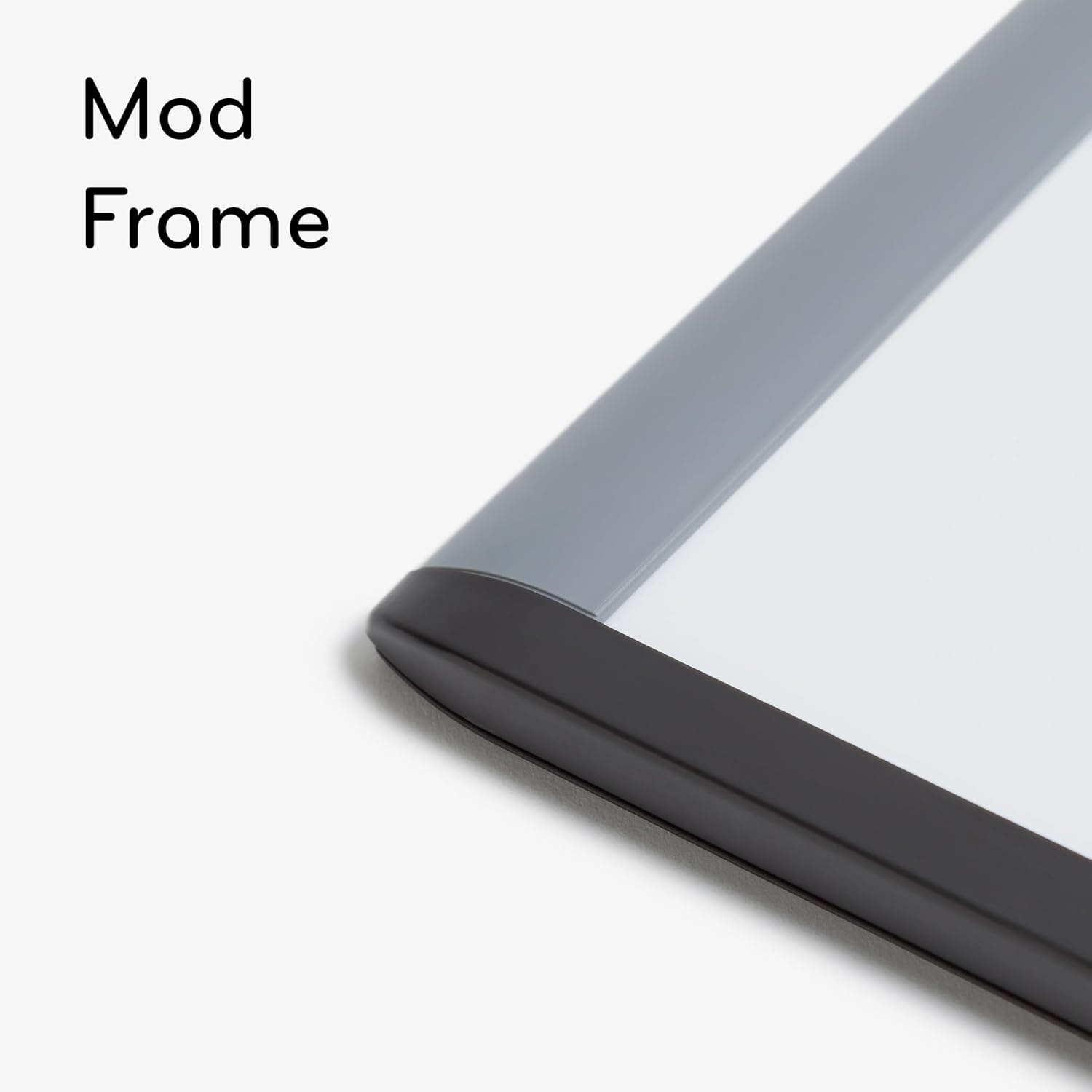 image:imageU Brands Magnetic Dry Erase Board White Board 16 x 20 Black and Grey Frame Includes Marker and Magnet