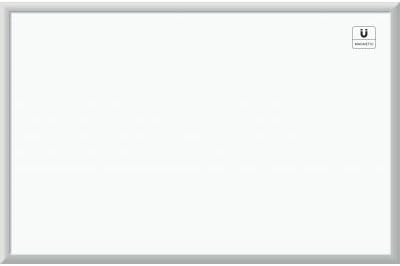 image:imageU Brands Magnetic Dry Erase Board White Board 36 x 24 Silver Aluminum Frame Includes Marker