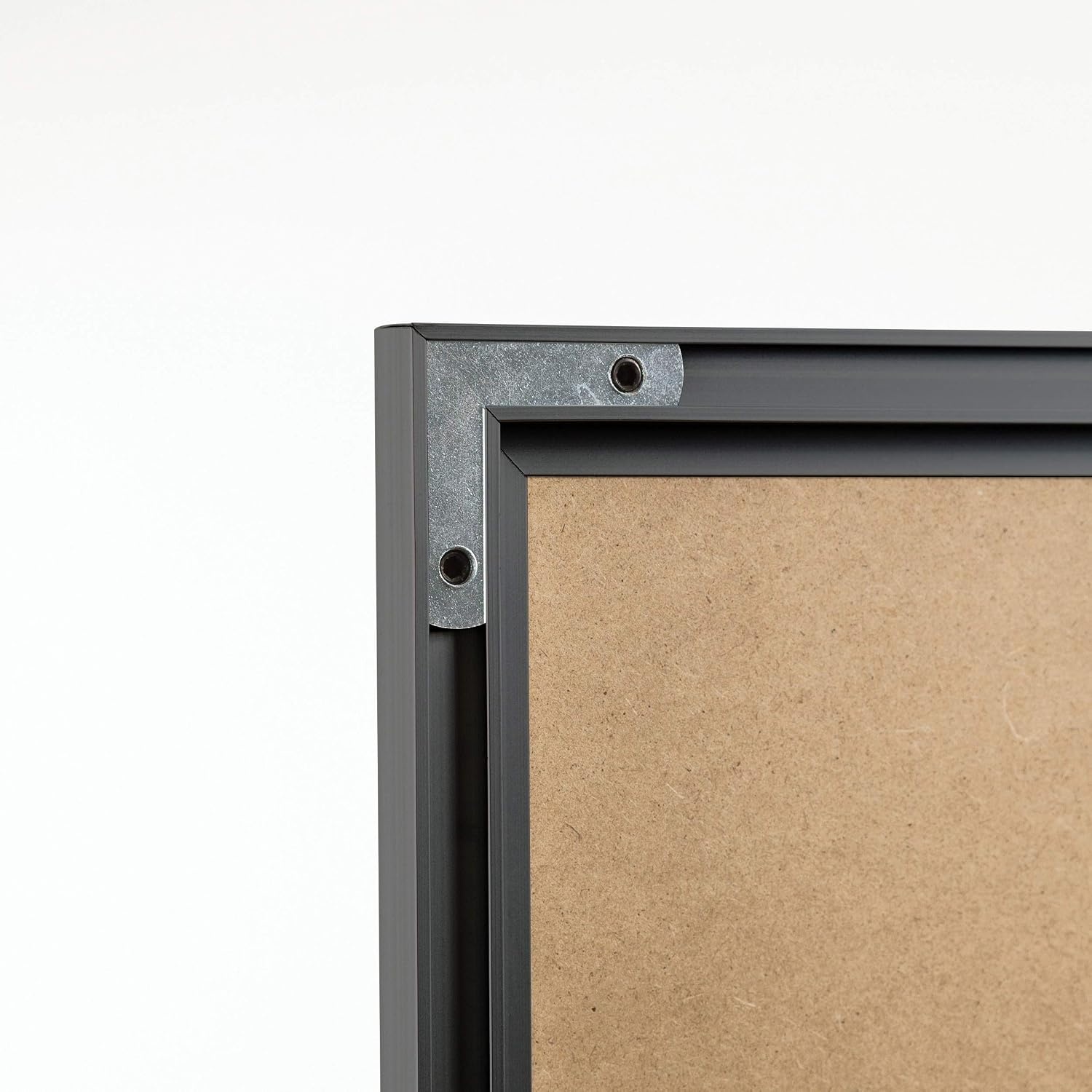 image:imageU Brands Magnetic Dry Erase Board White Board 36 x 36 Inches Black Aluminum Frame 2896U0001