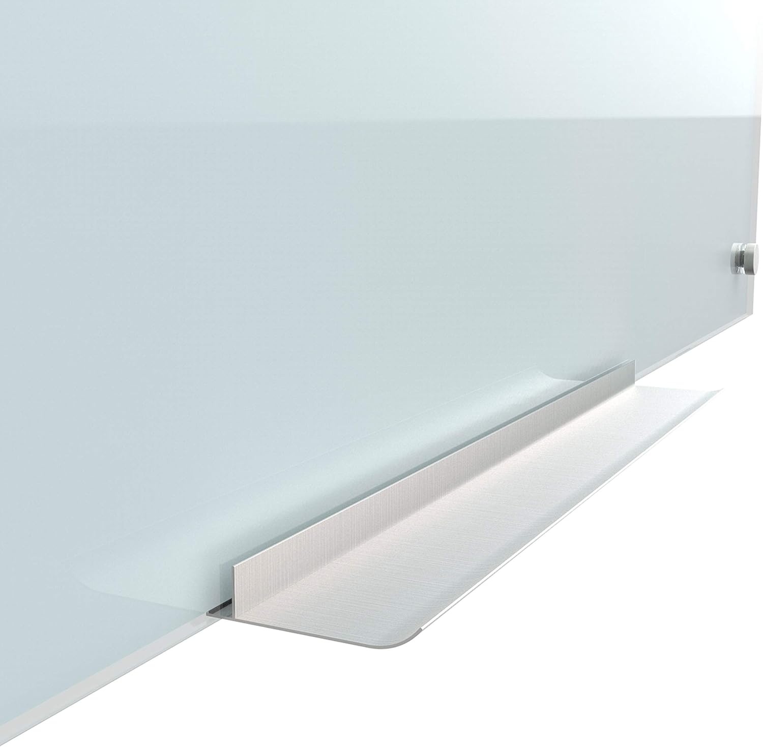image:imageU Brands Magnetic Glass Dry Erase Board Only for Use with HIGH Energy Magnets 36 X 36 Inches White Frosted Surface Frameless 2909U0001