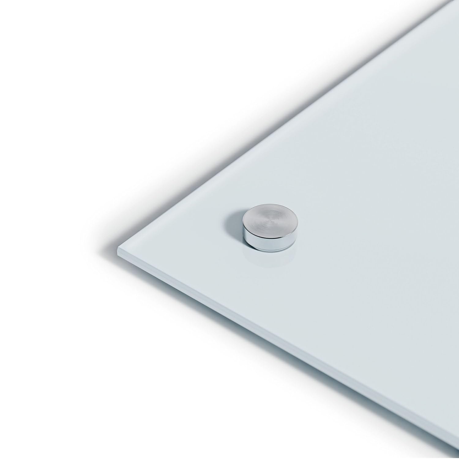 image:imageU Brands Magnetic Glass DryErase Board 36 x 72 Inches White Frosted Surface Frameless