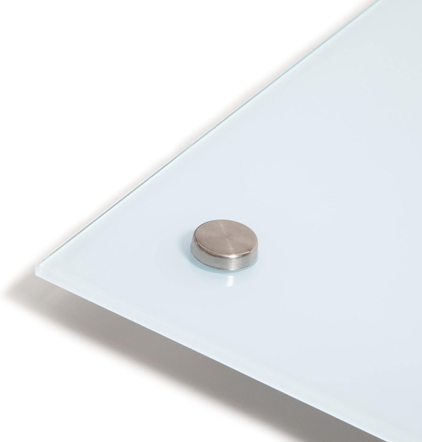 image:imageU Brands Magnetic Glass DryErase Board 96 X 48 Inches White Frosted Surface FramelessDry Erase BoardMarkersMagnet