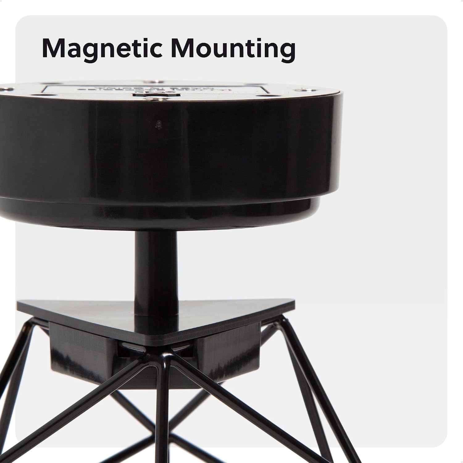 image:imageU Brands Magnetic LED Prism Locker Light Locker Accessories 67 x 49 x 49 Black