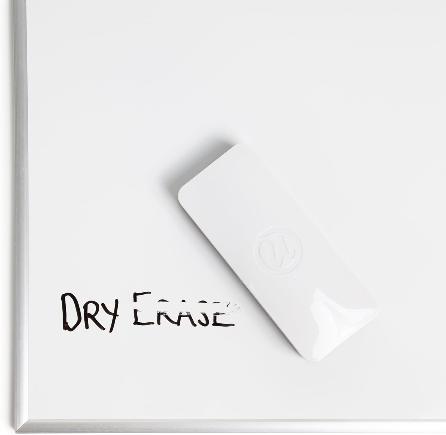 image:imageU Brands Magnetic Whiteboard Eraser 45 x 225 x 1 Dry Erase Felt Eraser White and Green Lightweight Modern Design2 x 5 x 1