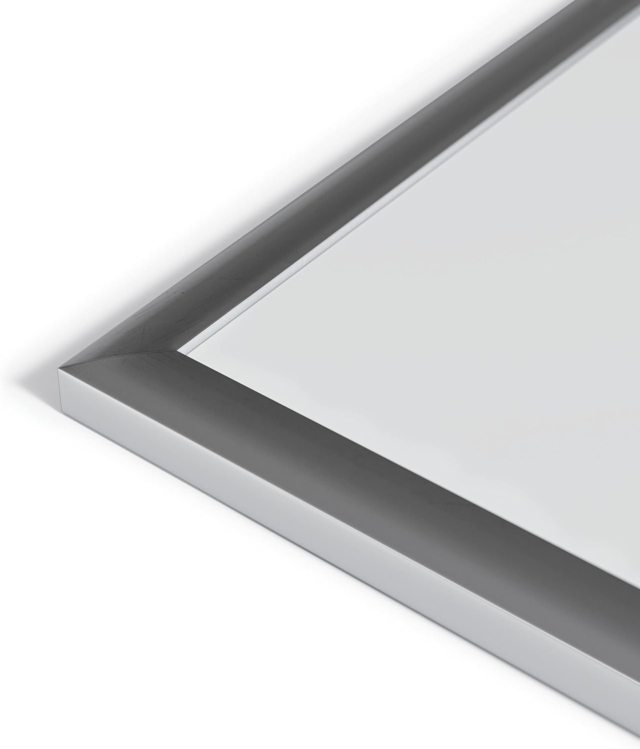 image:imageU Brands Magnetic Whiteboard with Silver Aluminum Frame 96 x 48 Inches Dry Erase Board White Board for Office Supplies and Classroom Use72W x 48H