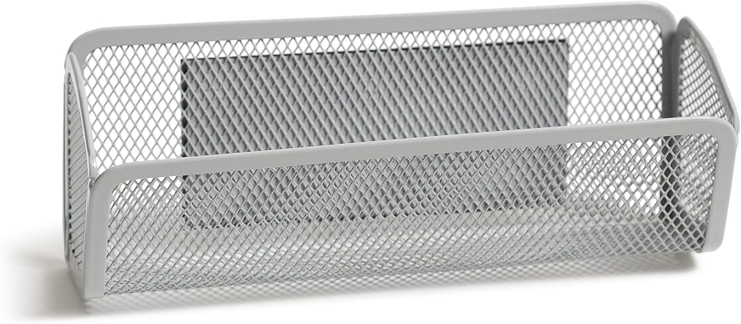 image:imageU Brands Metal 3Piece Locker Organization Kit Includes Folding Locker Shelf Magnetic Cup and Bin Back to School BlushGrey