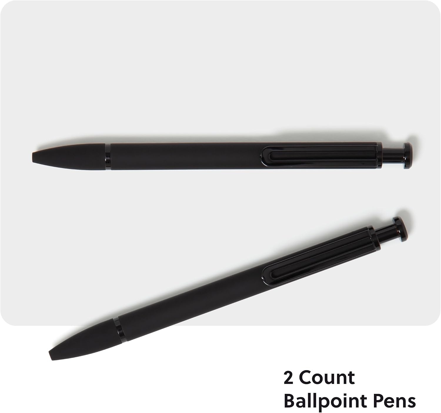 image:imageU Brands Monterey Ballpoint Pens Set of 2 Stripes And Dots With Gold Details Bold 10 mm Point Black Ink1 Count Pack of 2
