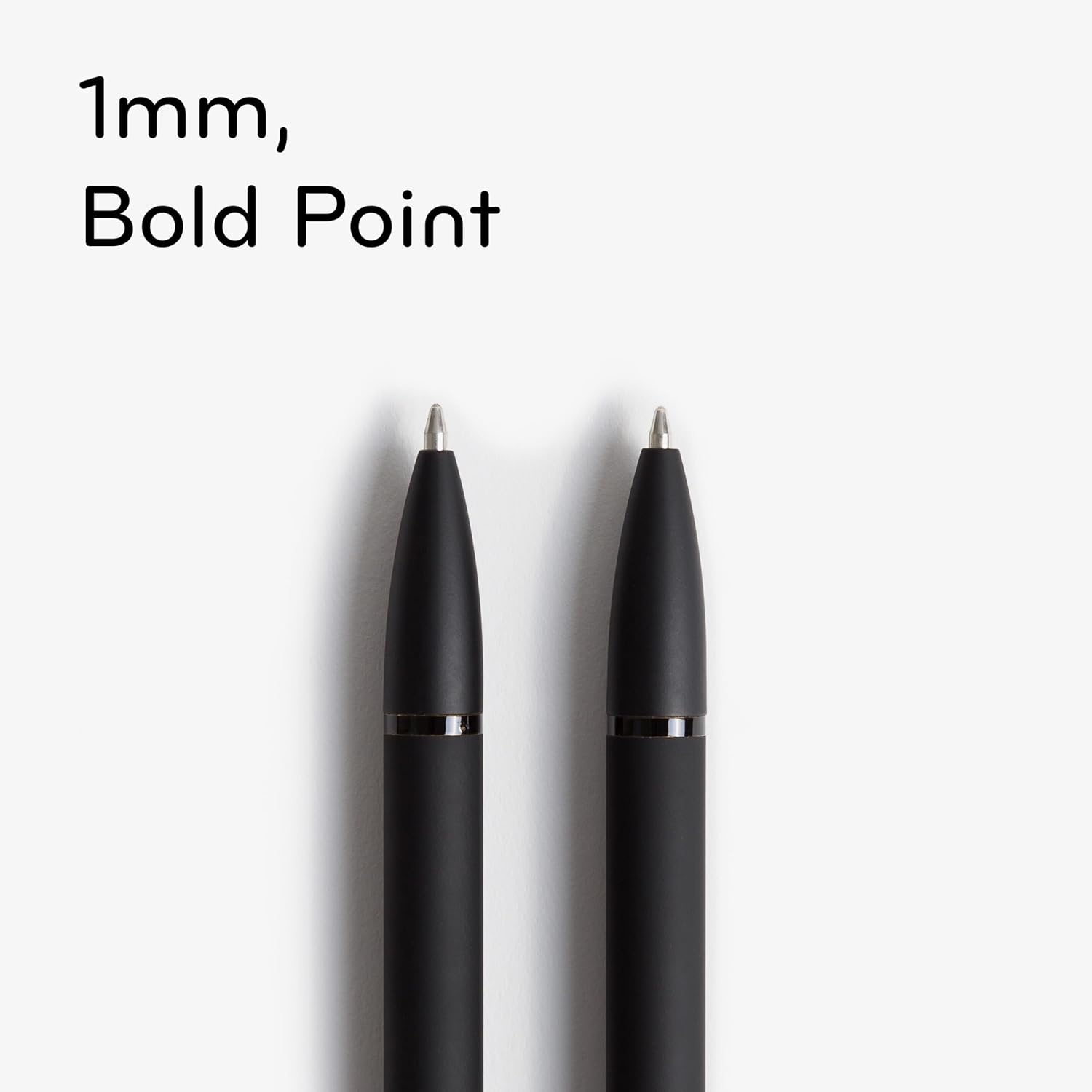 image:imageU Brands Monterey Ballpoint Pens Set of 2 Stripes And Dots With Gold Details Bold 10 mm Point Black Ink1 Count Pack of 4