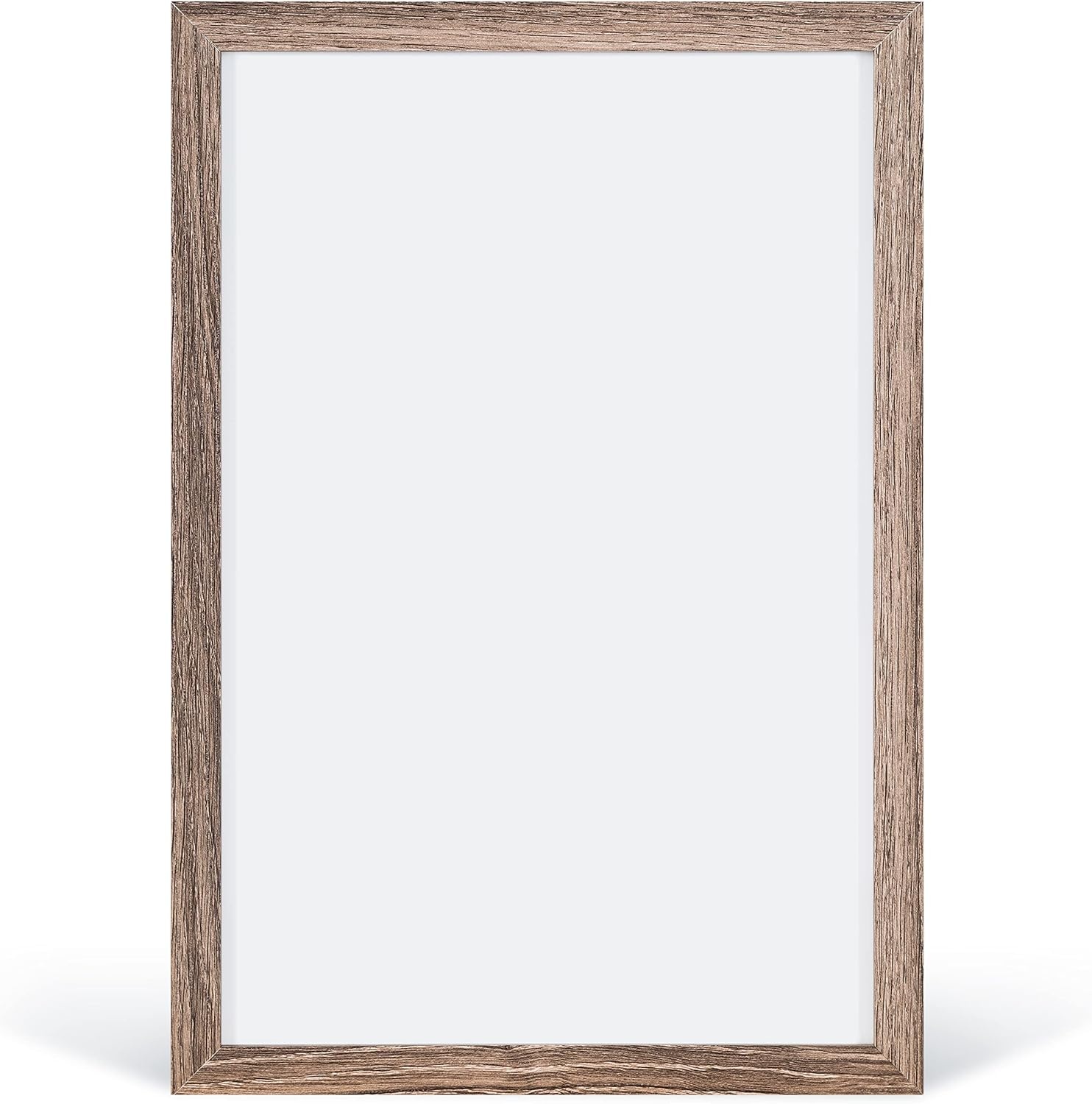 image:imageU Brands Organization Center Kit Rustic Wood Frame Includes Magnetic Dry Erase Calendar Magnetic Whiteboard Linen Bulletin Board Along with 6 Pins 4 Markers and 4 Magnets 4835U0001