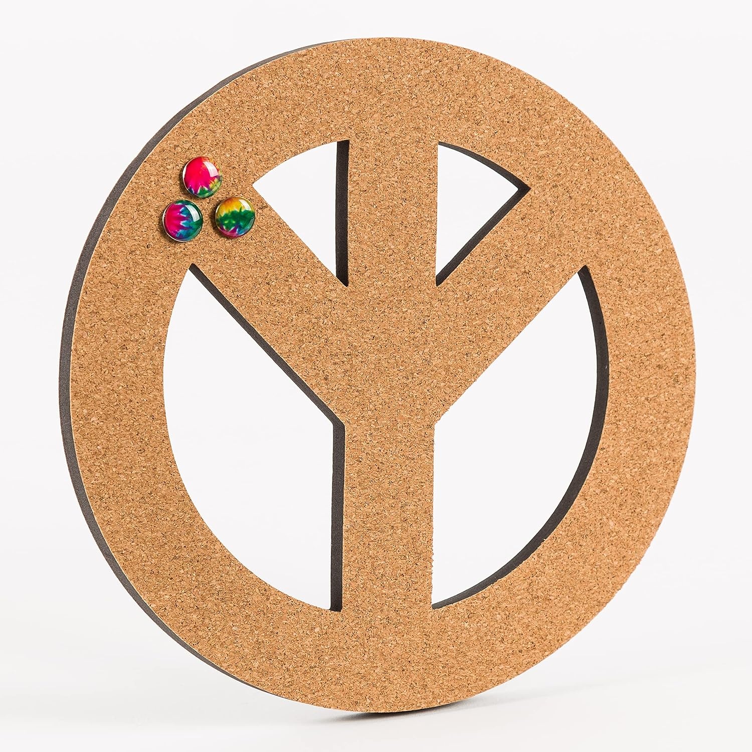 image:imageU Brands Peace Out Locker Accessory Kit Includes Magnets Wrap Bulletin Board Push Pins 7 Pieces