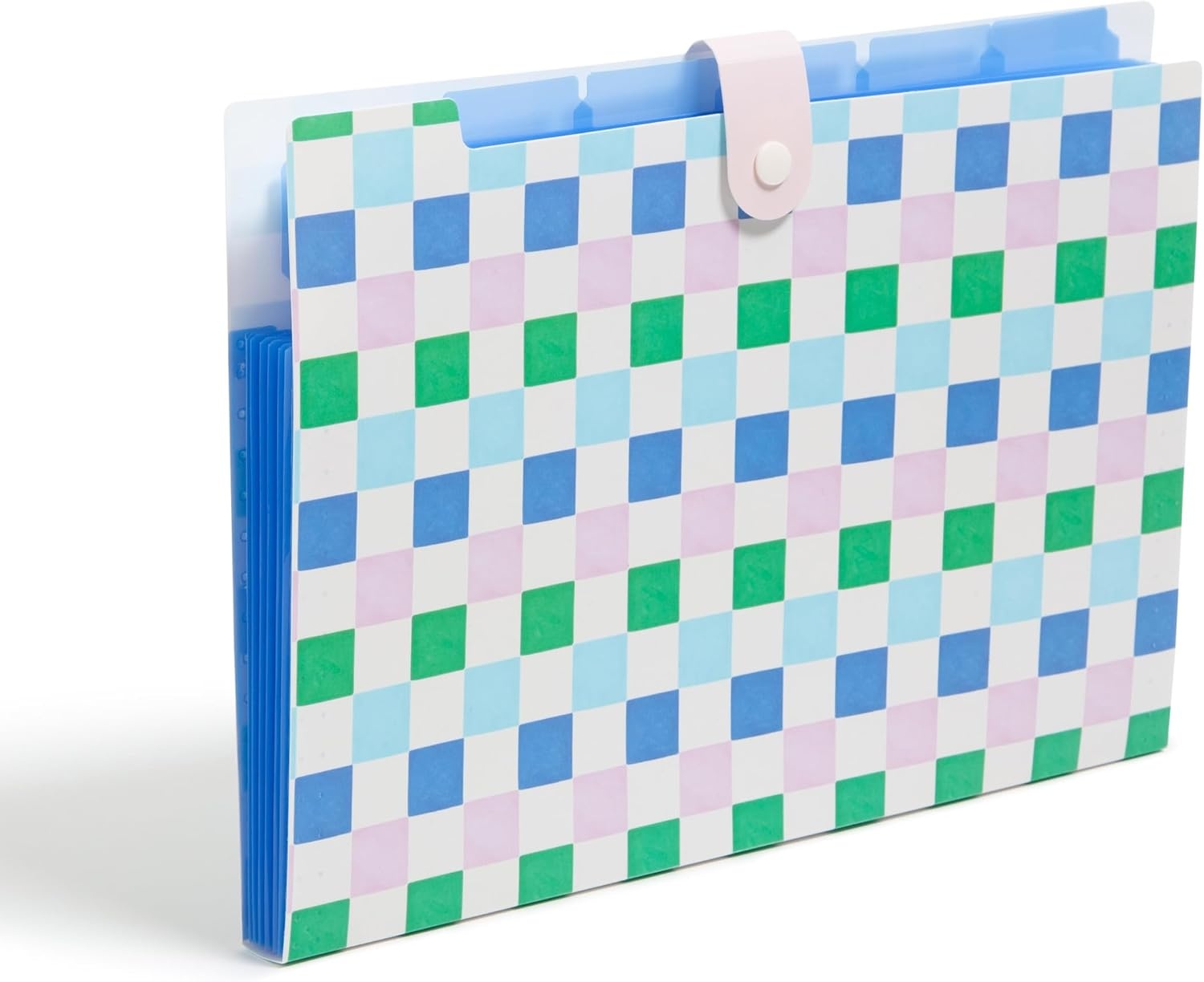 image:imageU Brands Poly 6 Pocket Expandable Folder with Tabs Lucent Dreams Pastel 1 Count 15cut tabs and 14 Blank Adhesive LabelsPastel Multicolor
