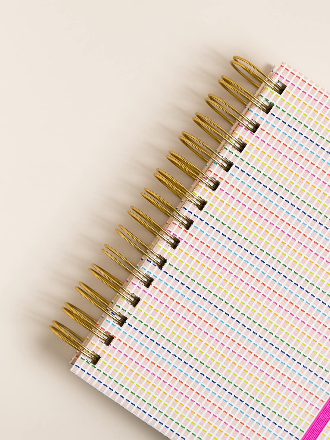 image:imageU Brands Responsibly Sourced Stripes amp Brights Tabbed Journal Office Supplies Textured Cover Gold Hardware 6 x 8