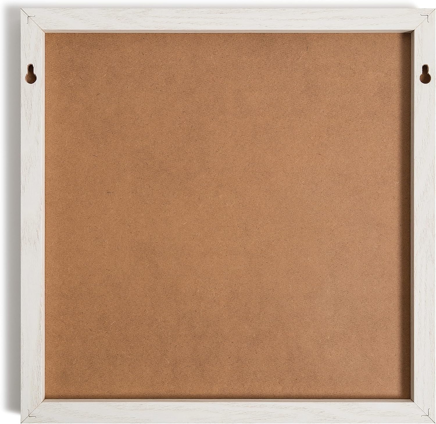 image:imageU Brands Rustic Linen Bulletin Board 14 x 14 White Wood Style Frame Industrial Grade Pinning Surface Includes Push PinsDry Erase Board Weekly