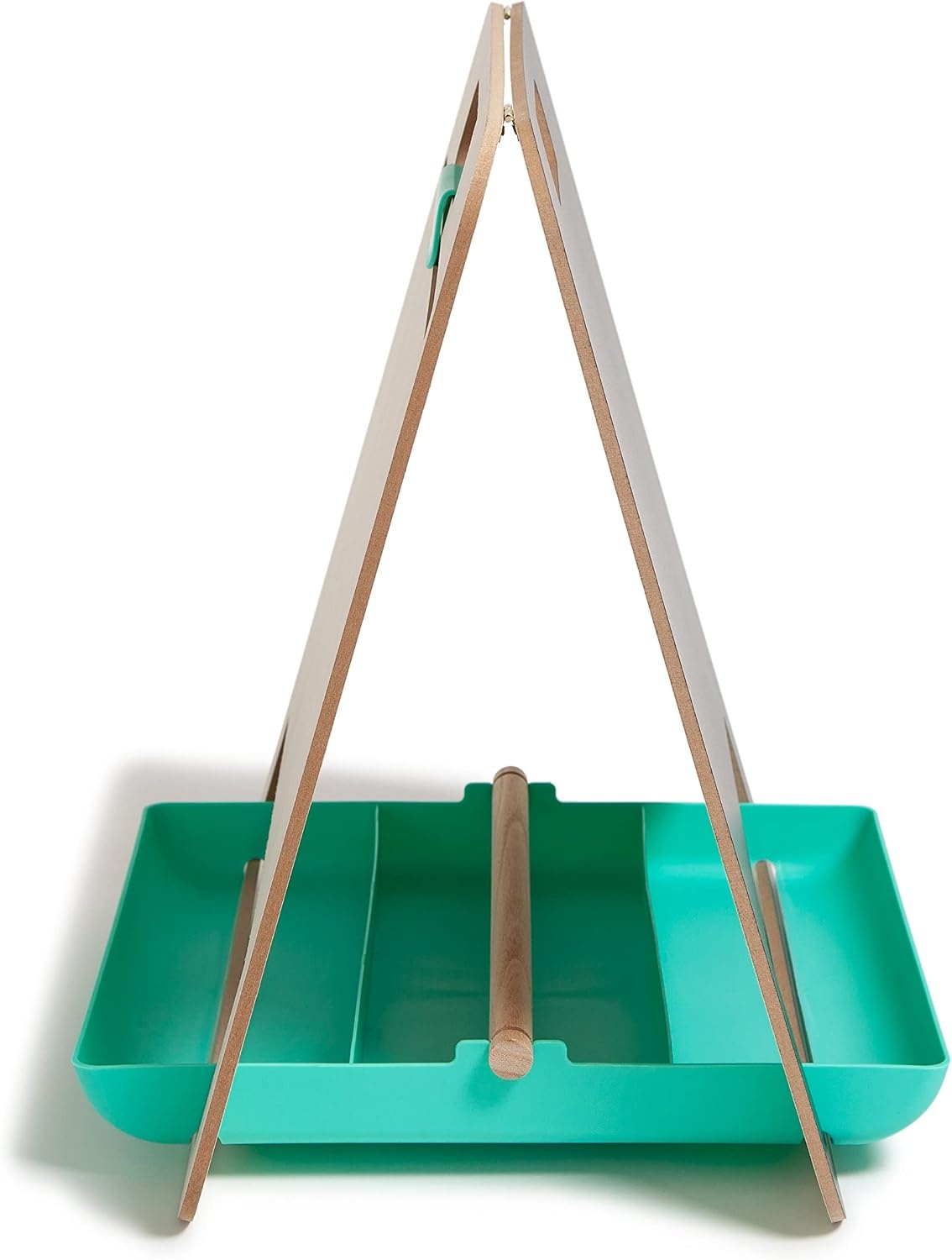 image:imageU Brands U Play DoubleSided Childrens Desktop Art Easel Chalk and Paper Roll 17 x 18