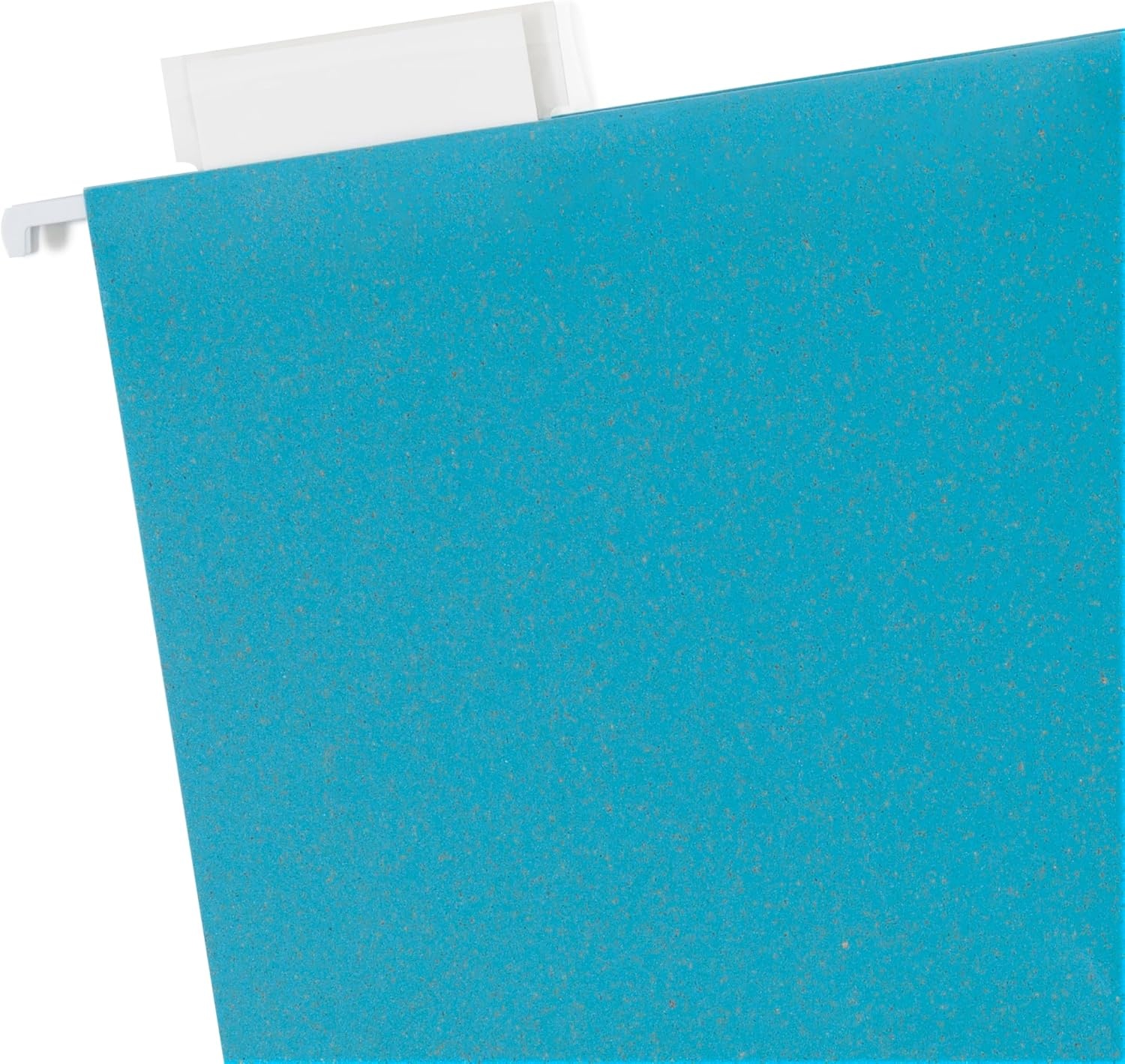 image:imageU Brands UEco Poly Hanging File Folders Set of 12 Assorted Brights White Metal Hanging Rods Letter Size 6596U0112