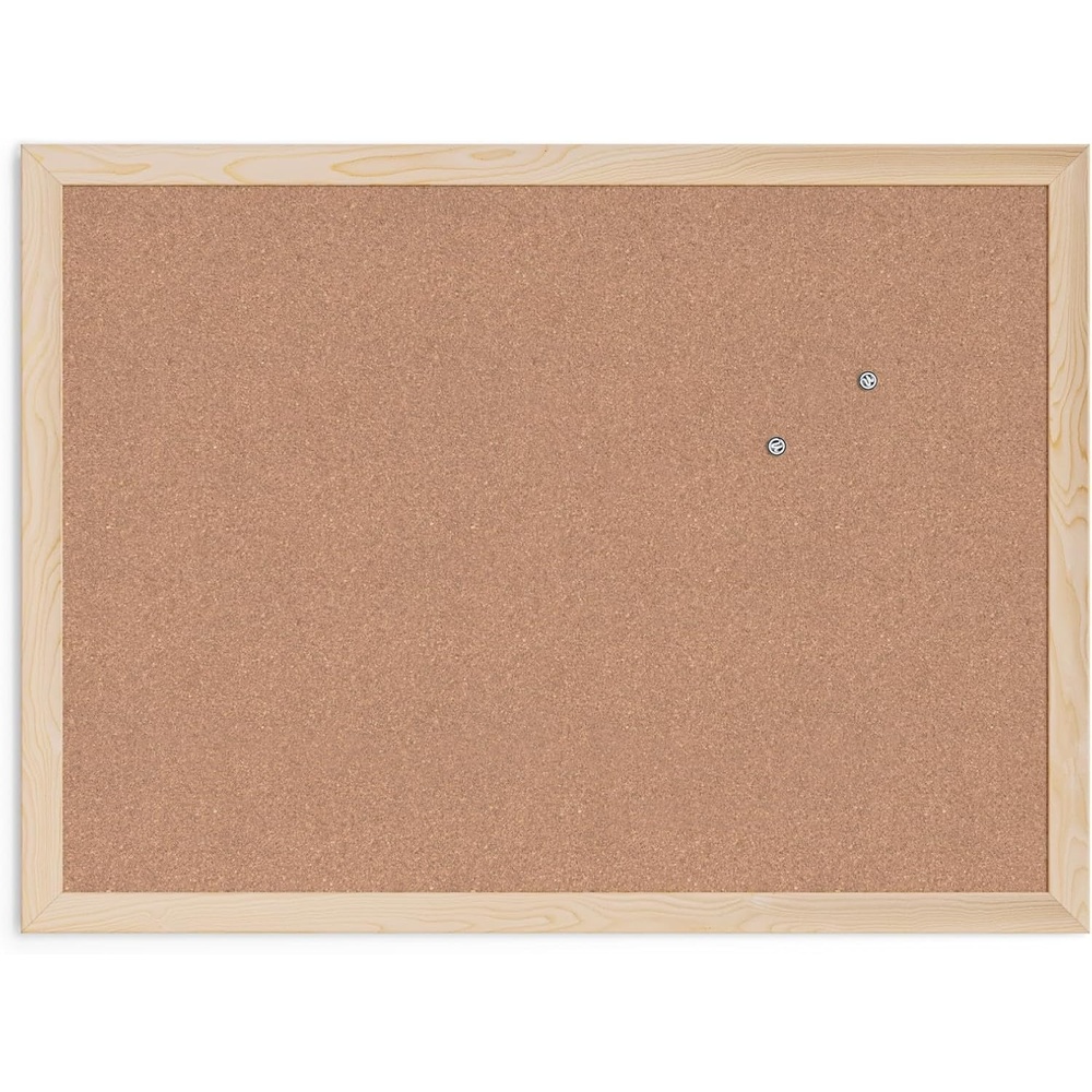image:imageU Brands Cork Bulletin Board 18 x 24 Inches Light Birch Wood Frame 265U0001Cork Board