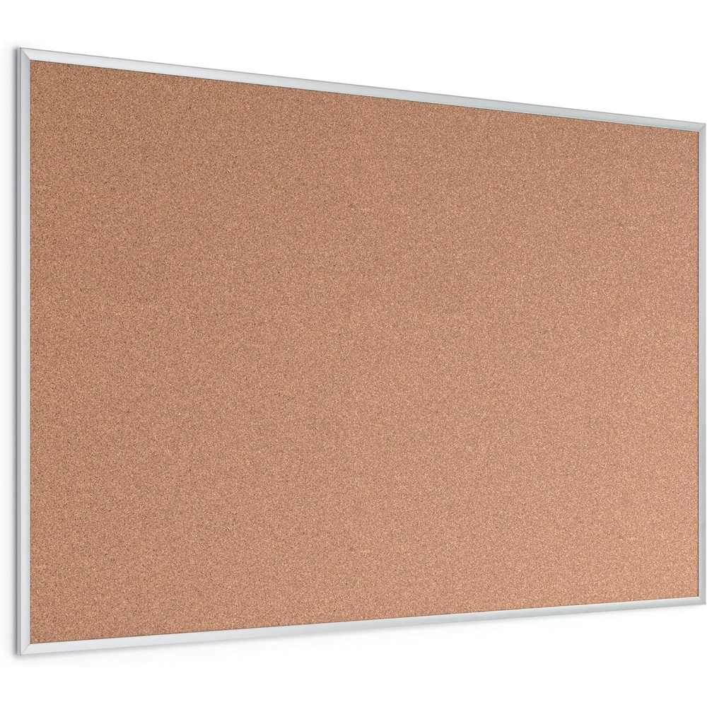 image:imageU Brands Cork Bulletin Board 36 x 48 Inches Silver Aluminum Frame 022U000148 x 72