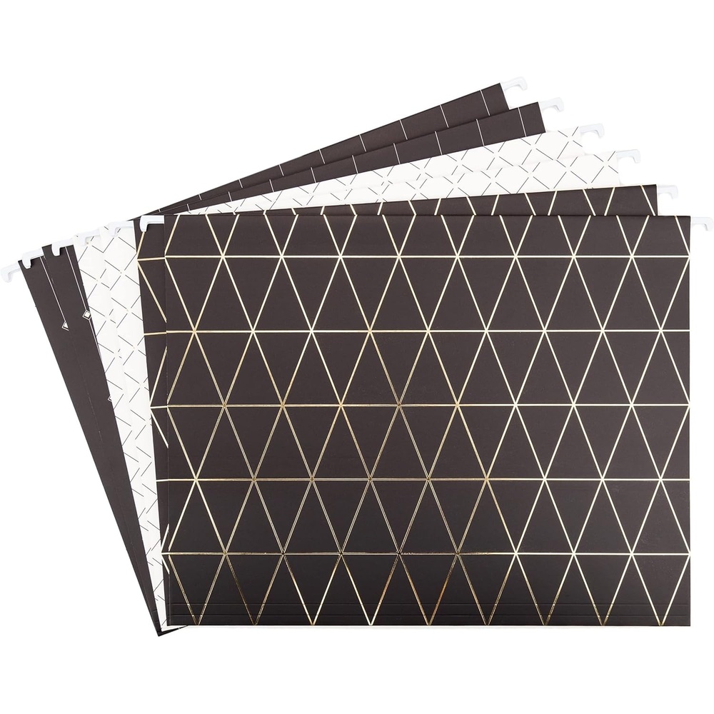 image:imageU Brands Delicate Details Fashion Filing Kit 145 Pieces Includes 4 Hanging Folders 9 File Folders 6 Binder Clips 120 Paper Clips 5 Sheets of File Lables and 1 Felt Tip Pen 4866U0106Classic