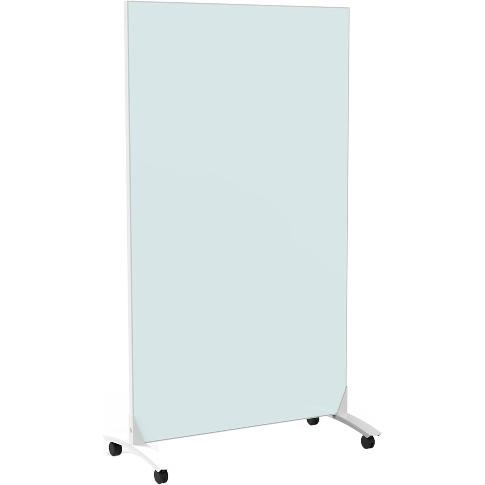 image:imageU Brands Double Sided Magnetic Glass DryErase Mobile Floor Easel 72 X 42