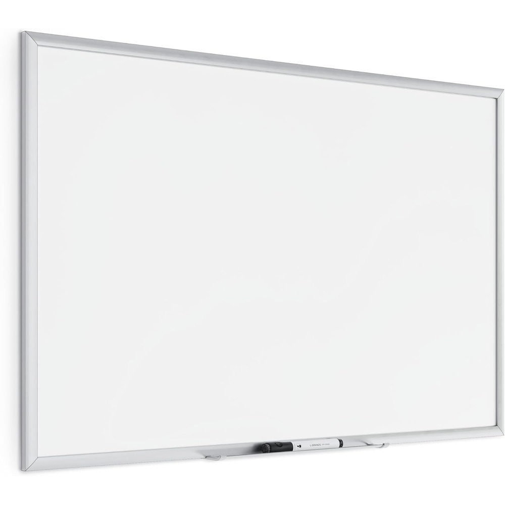 image:imageU Brands Magnetic Dry Erase Board White Board Value Set 36 x 24 Inches Silver Aluminum Frame Includes Marker and Magnet23 x 35 Value Pack