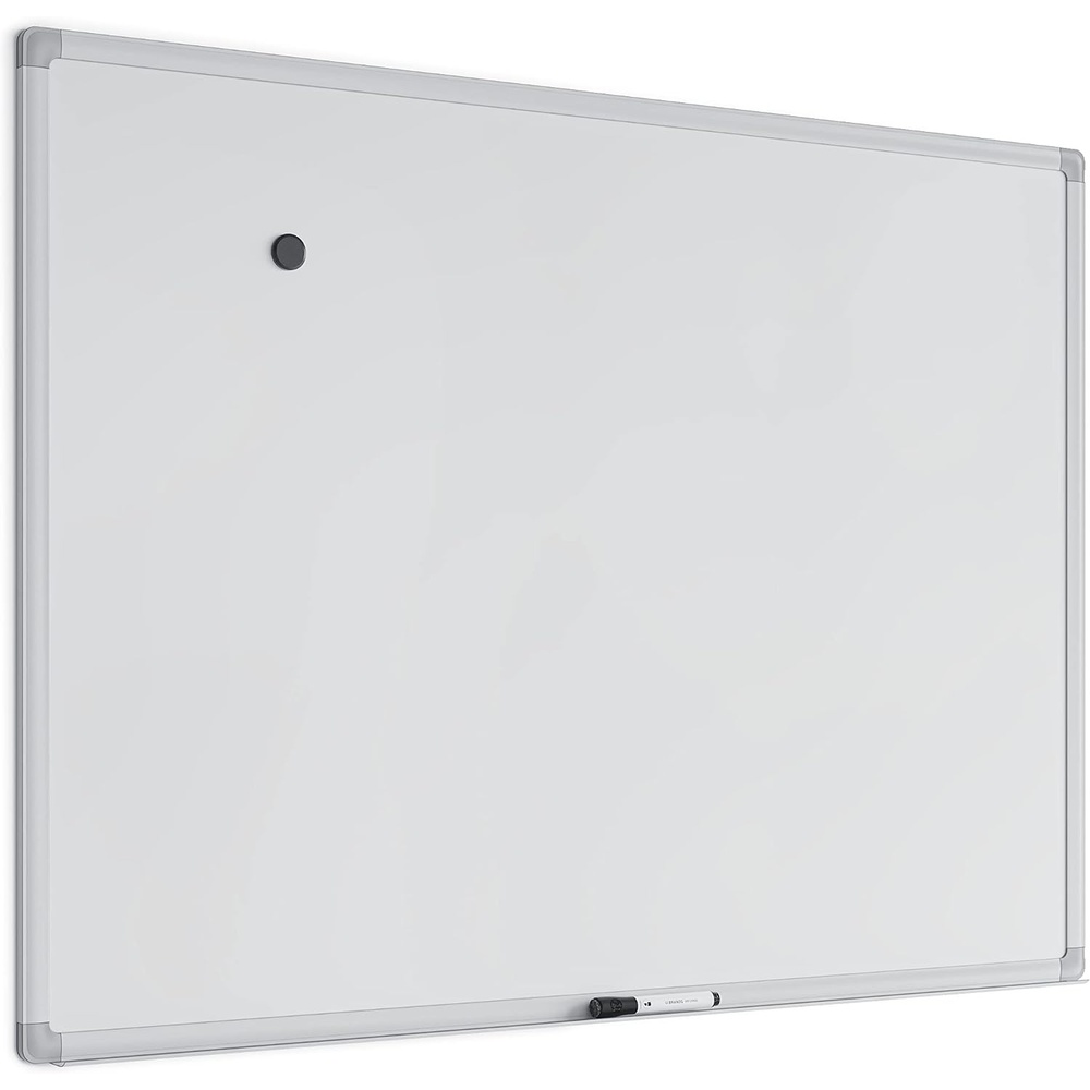 image:imageU Brands Magnetic Dry Erase Board White Board White Aluminum Frame 48 x 7248W x 36H