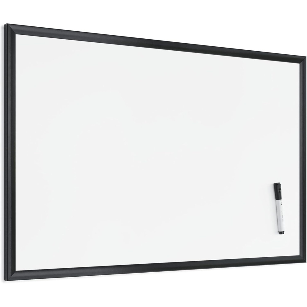 image:imageU Brands Magnetic Whiteboard 24 x 36 Black Wood Frame Dry Erase Board Wall Mounted White Board for Office Classroom Home Planning amp Organization35W x 23H