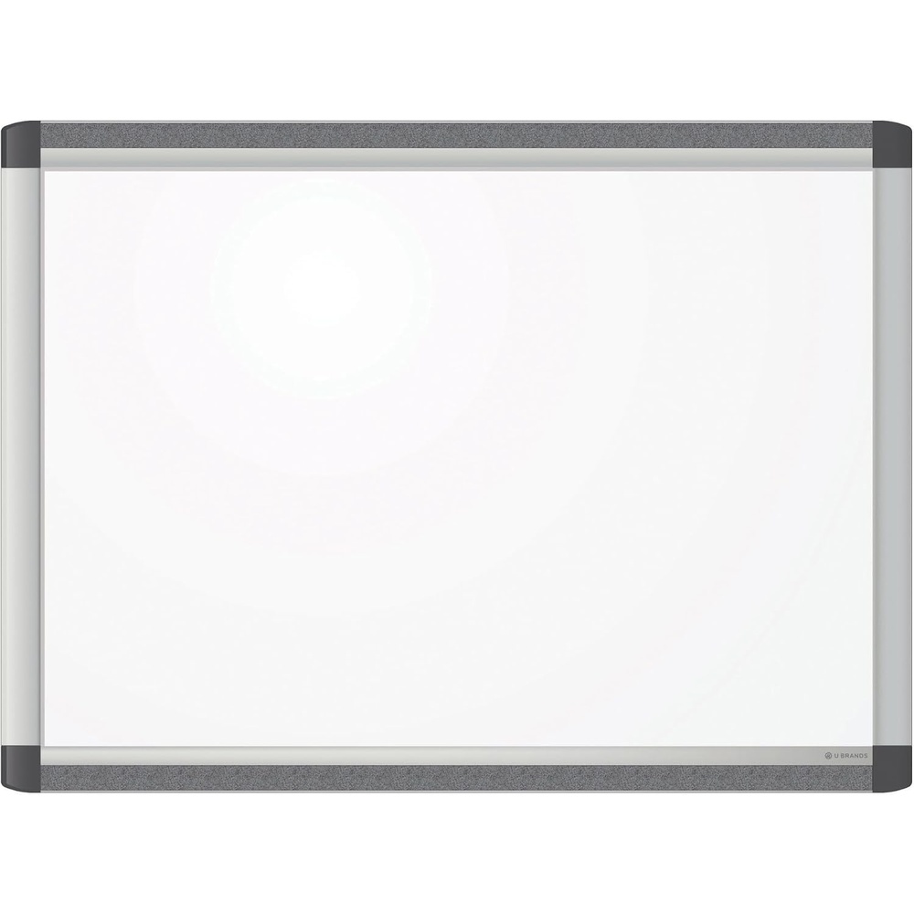 image:imageU Brands PINIT Magnetic Dry Erase Board White Board 36 x 24 Inches Silver Aluminum Frame24W x 18H