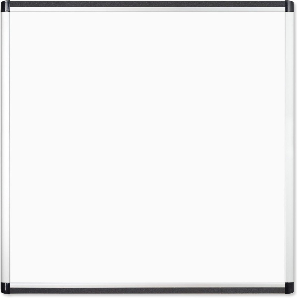 image:imageU Brands PINIT Magnetic Dry Erase Board White Board 36 x 24 Inches Silver Aluminum Frame36W x 36H