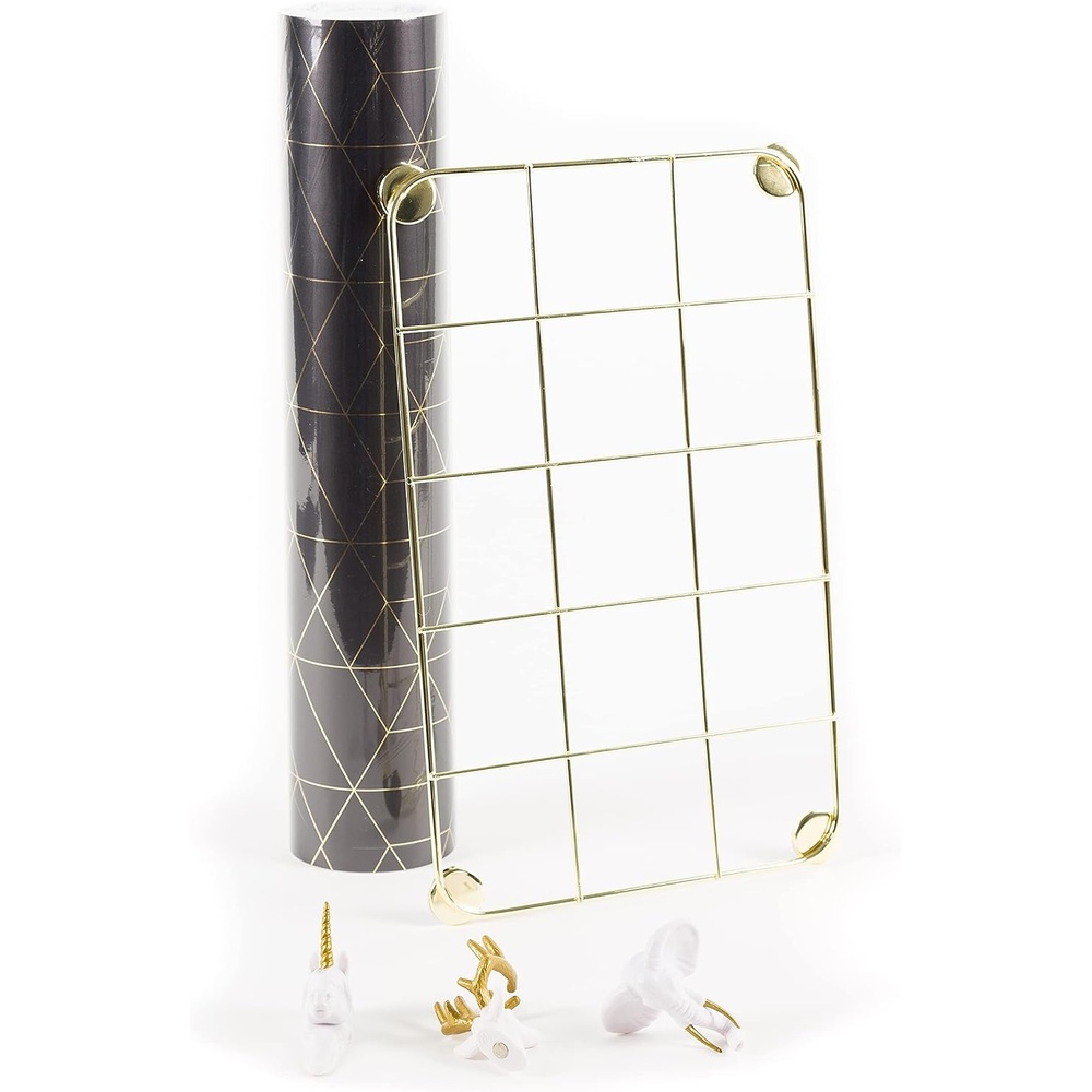 image:imageU Brands Wild Animal Locker Accessory Kit Includes Magnets Wrap Bulletin Grid