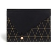 Black/Gold Geometric