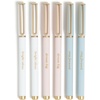 image:imageU Brands Catalina Felt Tip Pens Set of 6 Black Ink Pens Medium 07 mm Point Lucent DreamsEncouragement Message