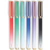 image:imageU Brands Catalina Felt Tip Pens Set of 6 Black Ink Pens Medium 07 mm Point Lucent DreamsOmbre Bright Tones