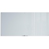 image:imageU Brands Glass Dry Erase Board 36 x 72 White Frosted Surface With Silver Grommets Includes Marker With BuiltIn Eraser96W x 48H