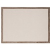 image:imageU Brands Linen Bulletin Board 36 x 48 Rustic Wood Style Frame Industrial Grade Pinning Surface36 x 48
