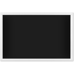U Brands 20″ x 30″ Magnetic Chalkboard with White Wood Frame, Blackboard Surface, Wall Mountable, Home, Classroom & Office Organization, Memo & Message Board(30″W x 20″H)