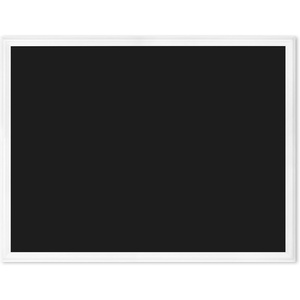 U Brands 20″ x 30″ Magnetic Chalkboard with White Wood Frame, Blackboard Surface, Wall Mountable, Home, Classroom & Office Organization, Memo & Message Board(30″W x 40″H)