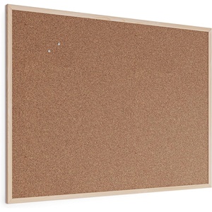 U Brands Cork Bulletin Board, 48″ x 72″ Inches, Birch Wood Frame(35” x 47”)