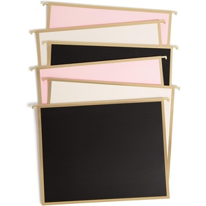 U Brands Delicate Details Fashion Filing Kit, 145 Pieces, Includes 4 Hanging Folders, 9 File Folders, 6 Binder Clips, 120 Paper Clips, 5 Sheets of File Lables and 1 Felt Tip Pen (4866U01-06)(Classic Outline)