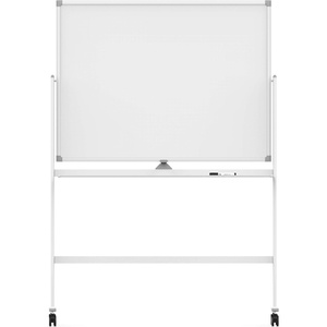 U Brands Double-Sided Magnetic Easel Whiteboard with Stand, 36″ x 48″ Inches, Dry Erase Board White Board for Office Supplies and Classroom Use, Includes Dry Erase Marker, Magnet, and Tray(48″W x 36″H)