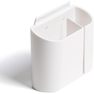 U Brands Gruv Magnetic Utility Cup, White, 3.25 x 4.25