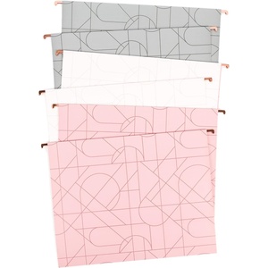 U Brands Hanging File Folders, Modern + Classic, 12 Count(Mordern Pretty)