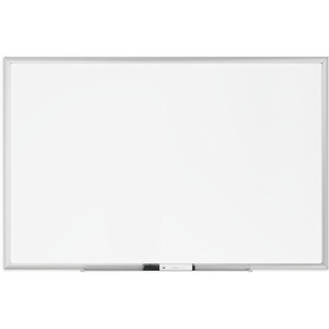 U Brands Magnetic Dry Erase Board White Board, 36″ x 24″, Silver Aluminum Frame, Includes Marker