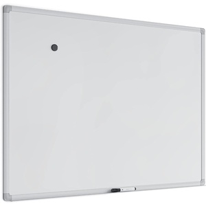 U Brands Magnetic Dry Erase Board White Board, White Aluminum Frame, 48″ x 72″(48″W x 36″H)