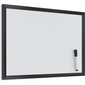 U Brands Magnetic Whiteboard 24″ x 36″, Black Wood Frame Dry Erase Board, Wall Mounted White Board for Office, Classroom, Home, Planning & Organization(23″W x 17″H)