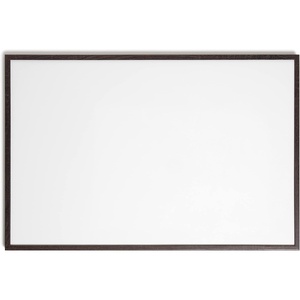 U Brands Magnetic Whiteboard 24″ x 36″, Black Wood Frame Dry Erase Board, Wall Mounted White Board for Office, Classroom, Home, Planning & Organization(30″W x 20″H)